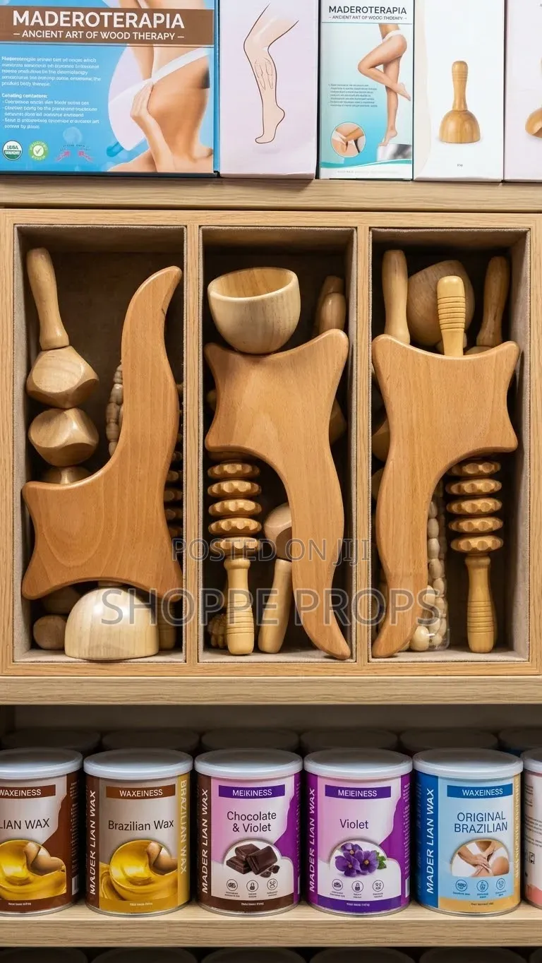 Complete Wood Maderotherapy Set 5 in 1