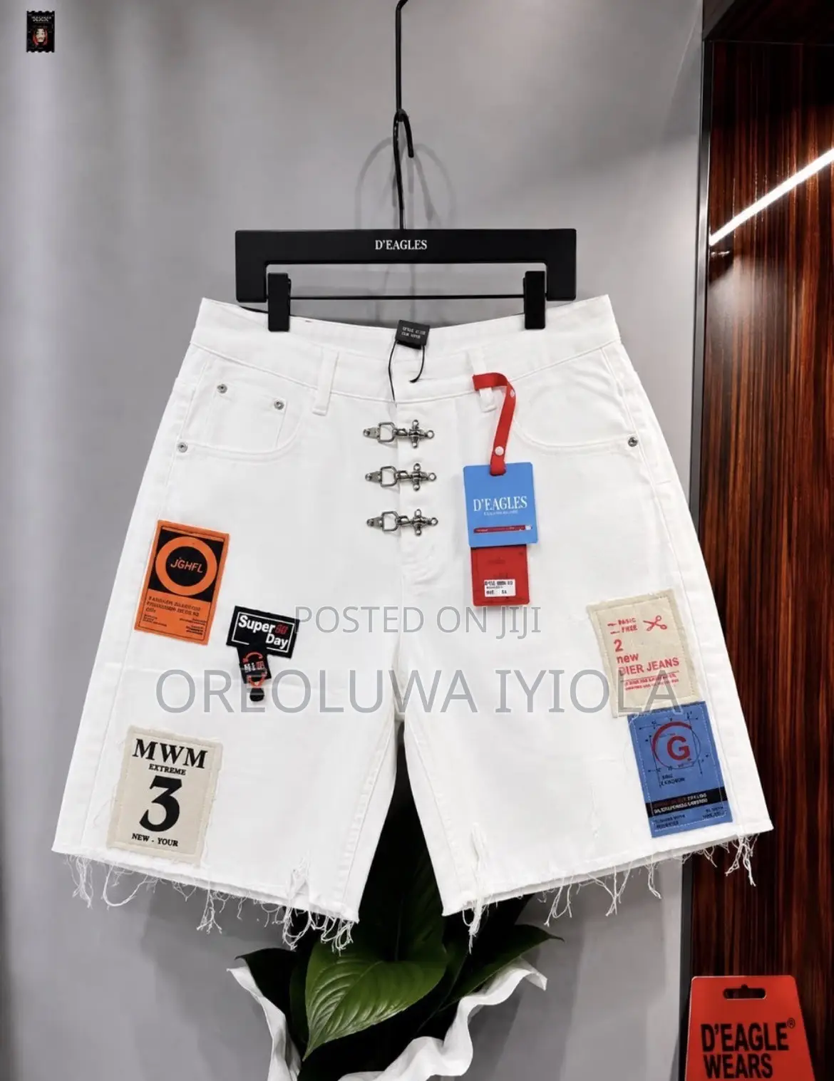 D’Eagles Short Jeans