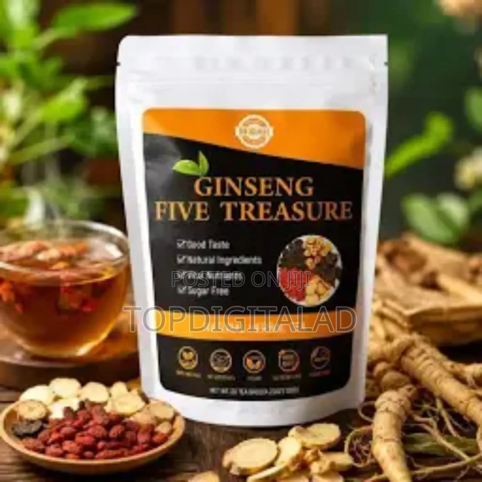 Ginseng Five Treasure — Herbal Tea