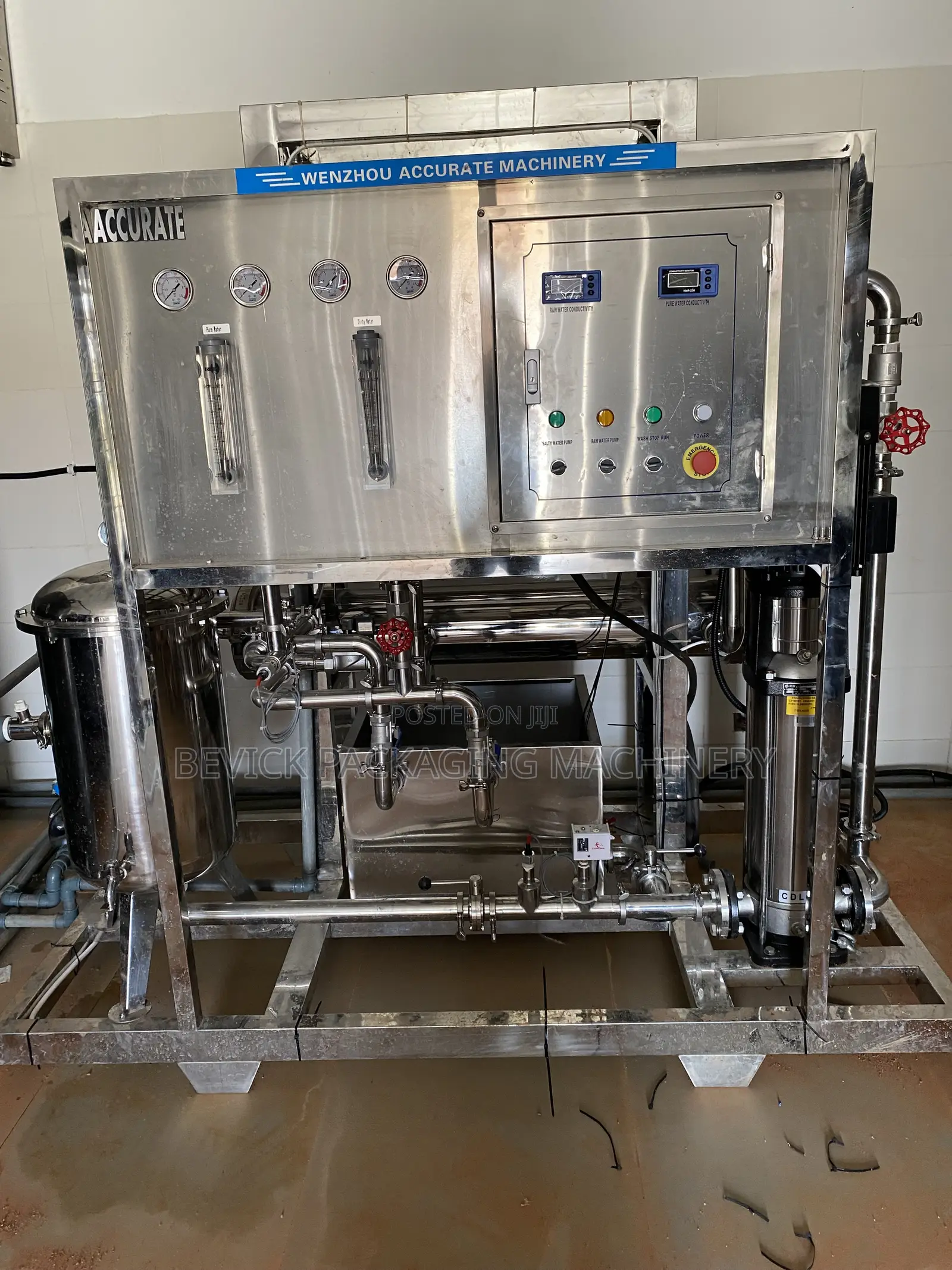 Reverse Osmosis Machine