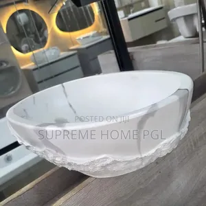High Quality Unique Stone Textured Ceramic Countertop Basin