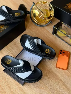 Premium Studded Men Slide