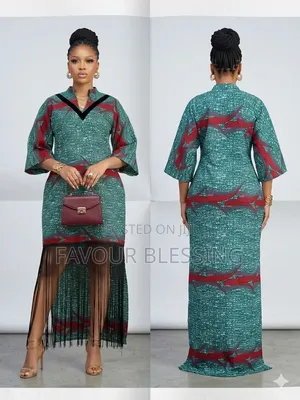 Fringe Gown