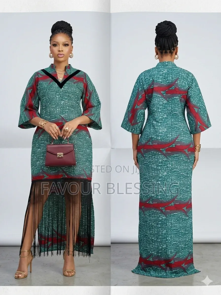 Fringe Gown
