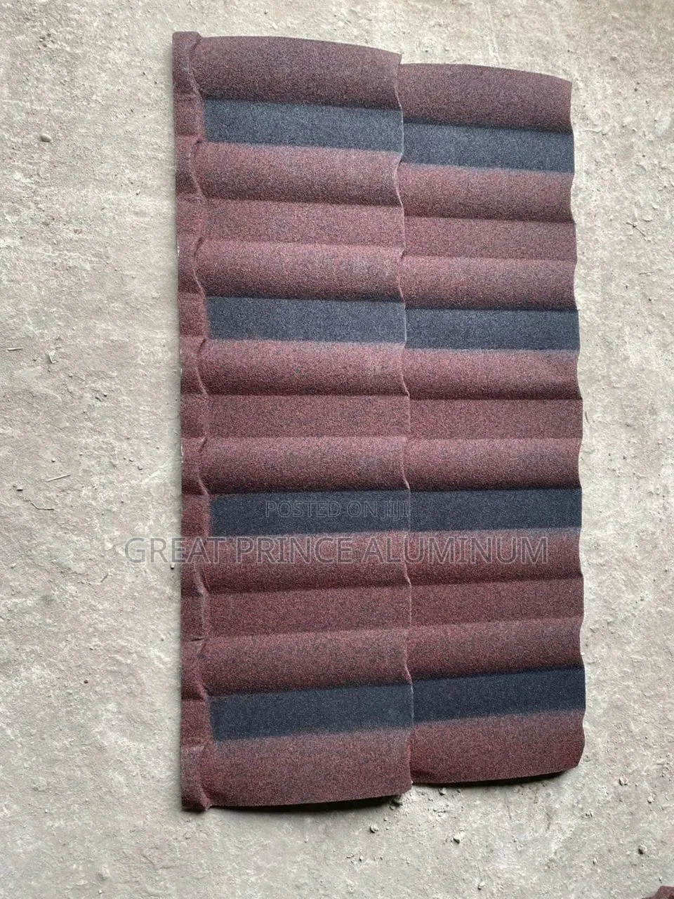 Stone Ties Roofing Sheet Shingle Whiteson Block Bond Brack Brown