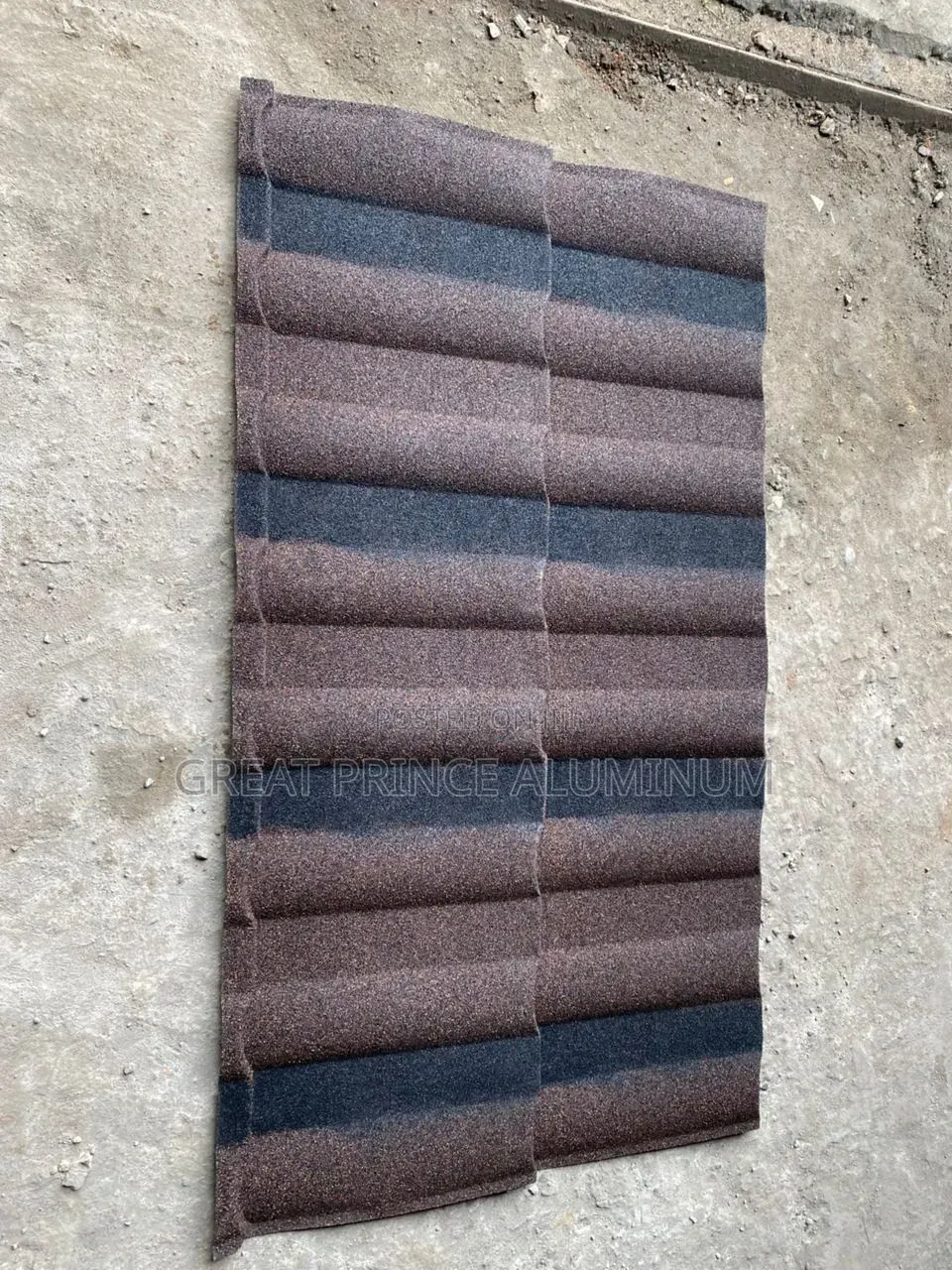Stone Ties Roofing Sheet Shingle Whiteson Block Bond Brack Brown