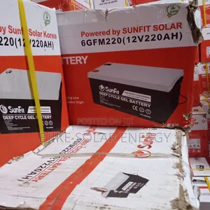 220ahms Sunfit Dry Cell Battery