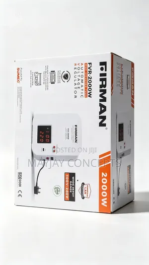 FIRMAN FVR-2000W Wall-Mounted Stabilizer | 2KVA AVR Protector