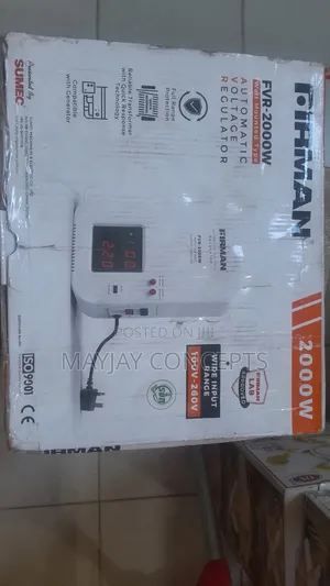 FIRMAN FVR-2000W Wall-Mounted Stabilizer | 2KVA AVR Protector