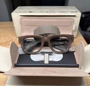 Meta Rayban Display Smart Glasses With Wrist Band Sand Colour