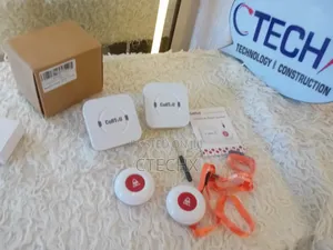 Caregiver Wireless Personal Alarm for Elderly 2 Receiver 2 Button