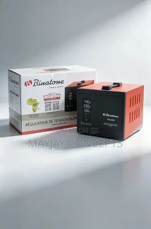 Binatone 2000W Digital Voltage Stabilizer | 2000VA