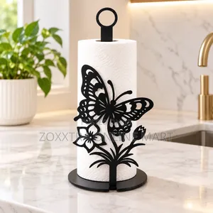 Butterfly Metal Tissue/Paper Towel Holder