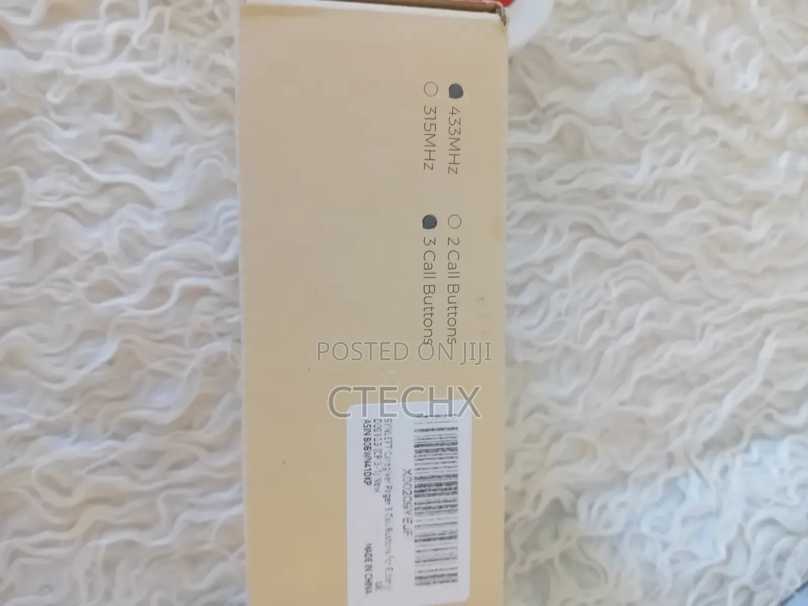 Caregiver Pager With 3 Wireless Call Buttons for Home Care