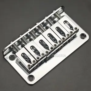 6-String Fixed Electric Lead Guitar Bridge 78X42Mm With Tailpiece