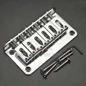 6-String Fixed Electric Lead Guitar Bridge 78X42Mm With Tailpiece