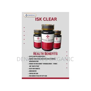 ISK Clear Soft Capsules -Authentic ISK Clear Blood Vessel Heart Care