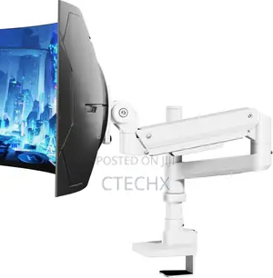 Ultrawide Monitor Holder - Rugged Gas Spring Arm for 17"-57" Monitors