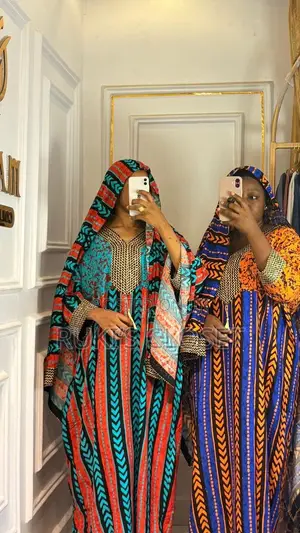 Beautiful African Print Kaftan for Ladies
