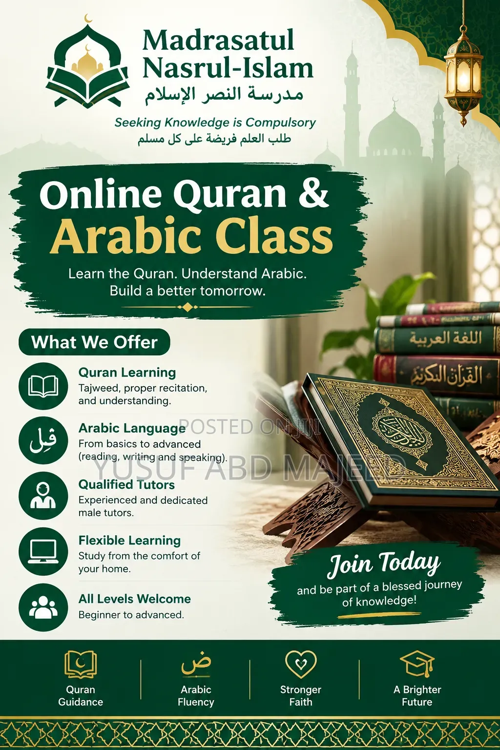 Online Arabic and Islamic Classes