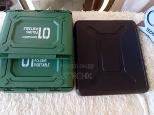 Foldable Portable Toilet for Camping Travel–Heavy Duty 150kg Capacity