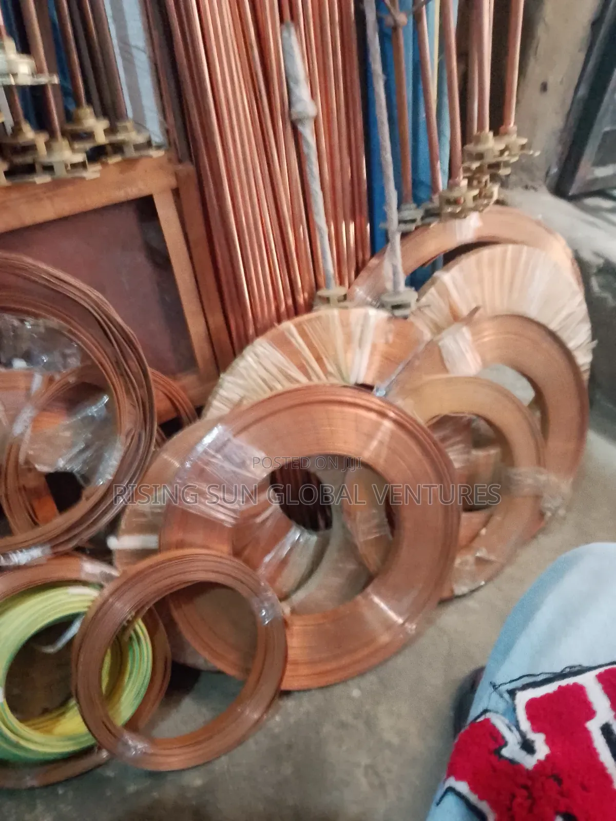 Original Earthrod and Copper Tape