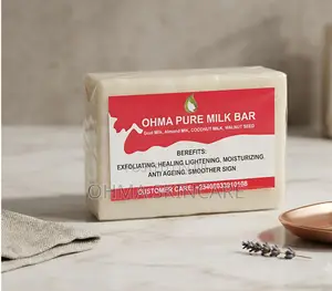 OHMA Skincare Pure Milk Bar Soap