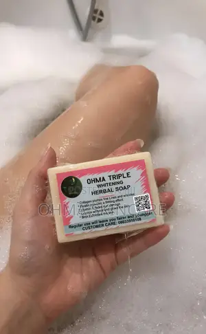 OHMA Triple Whitening Bar Soap