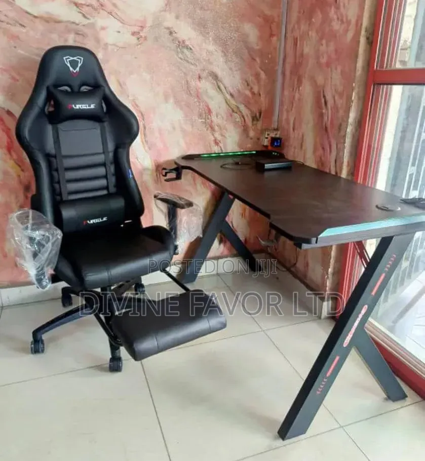 1.2 Meter Gaming Table and Chair