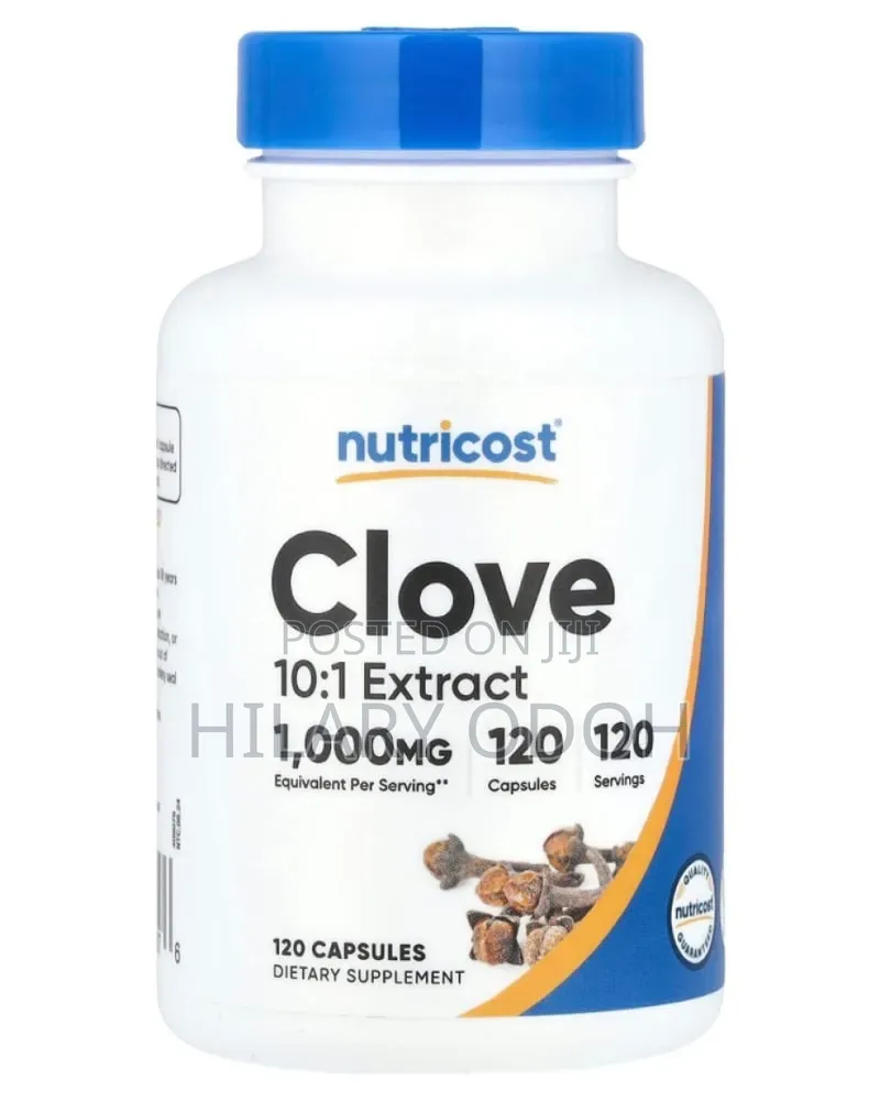 Nutricost Clove 1000 Mg 120 Capsules
