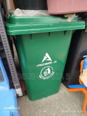 240 Litres Street Waste Bin Green Colour