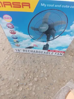Qasa Rechargeable Standing Fan