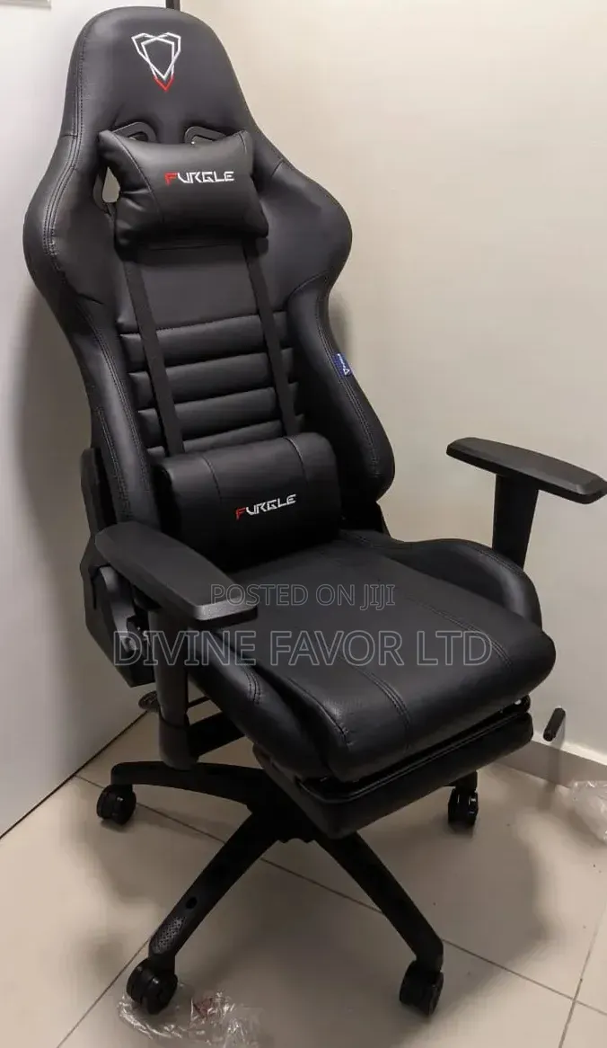 Furgle Ergonomic Gaming Chair With Footrest