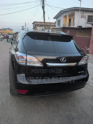 Lexus RX 350 FWD 2012 Black