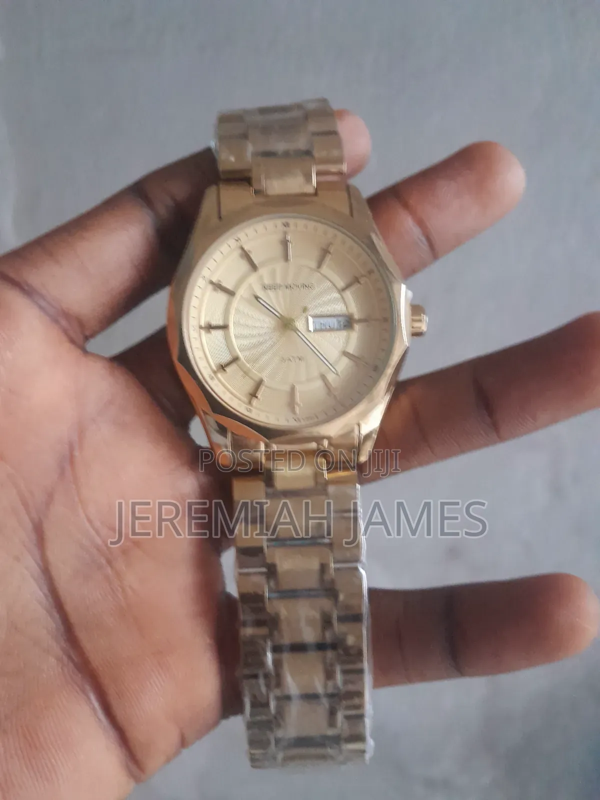 Stainless Steel Caseback Watch