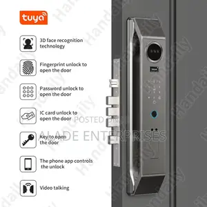 Super Intelligence Smart Lock Monitoring Intercom Tuya Wifi Door Lock