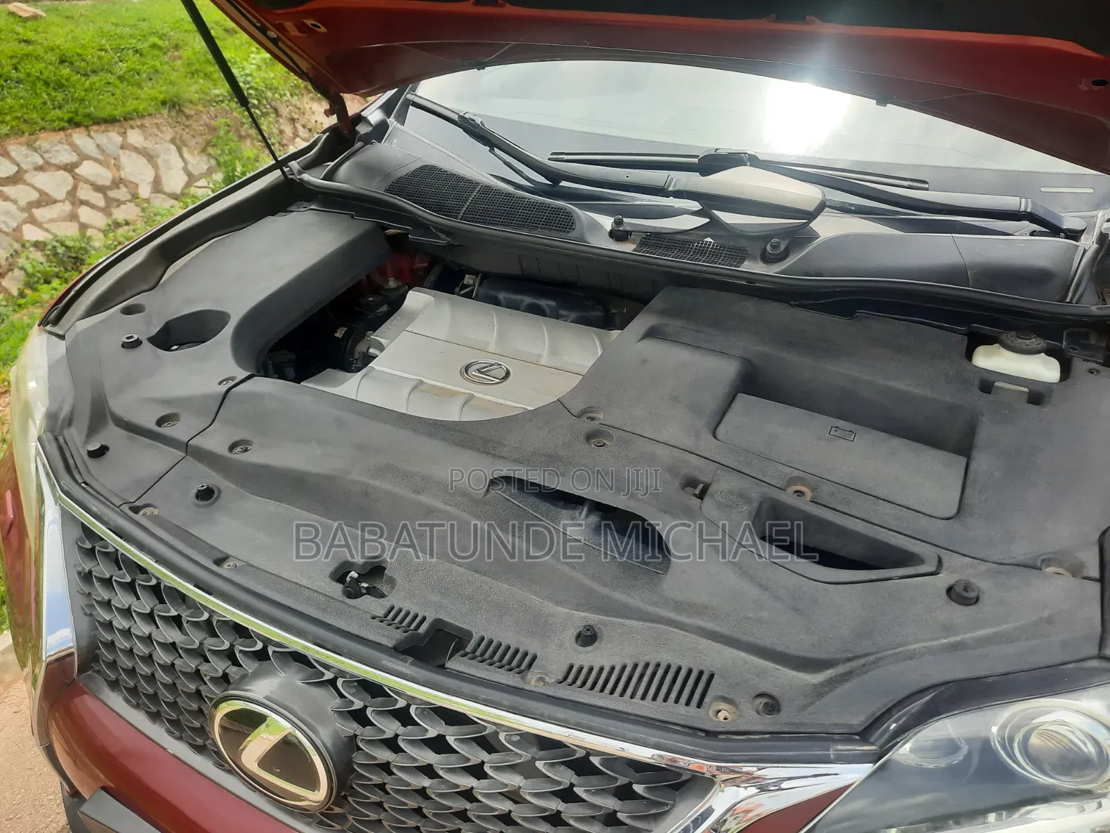 Lexus RX 350 2011 Maroon
