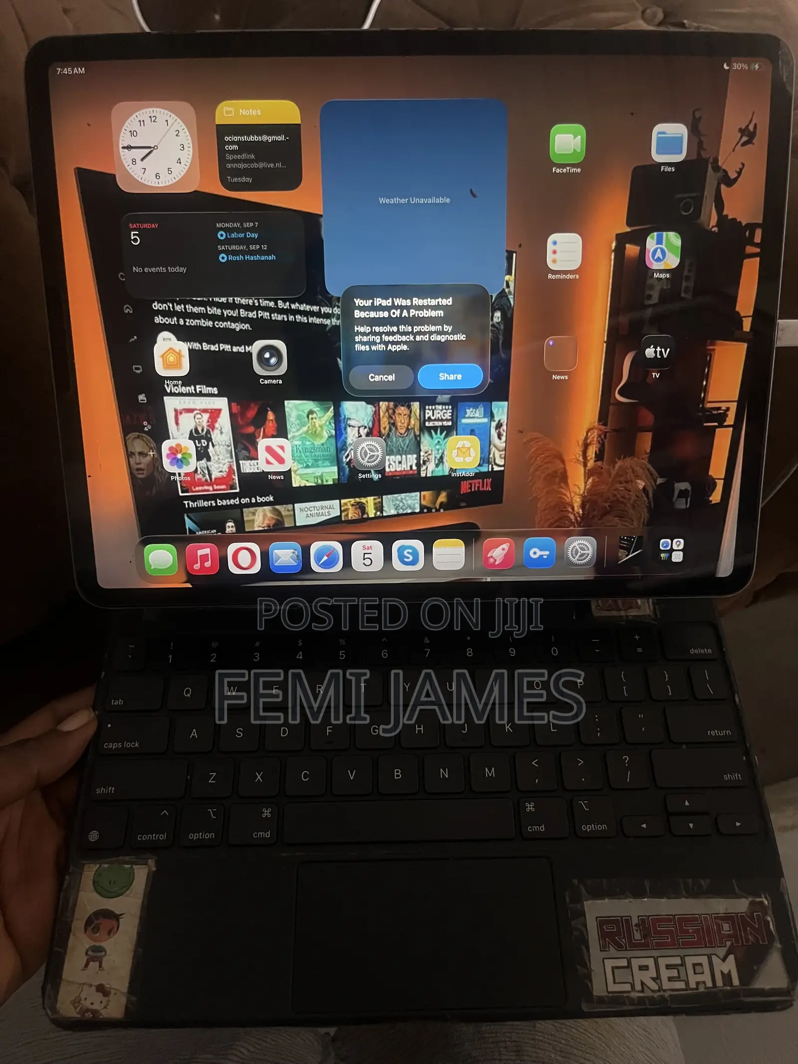 Apple iPad Pro 12.9 (2022) 256 GB Black