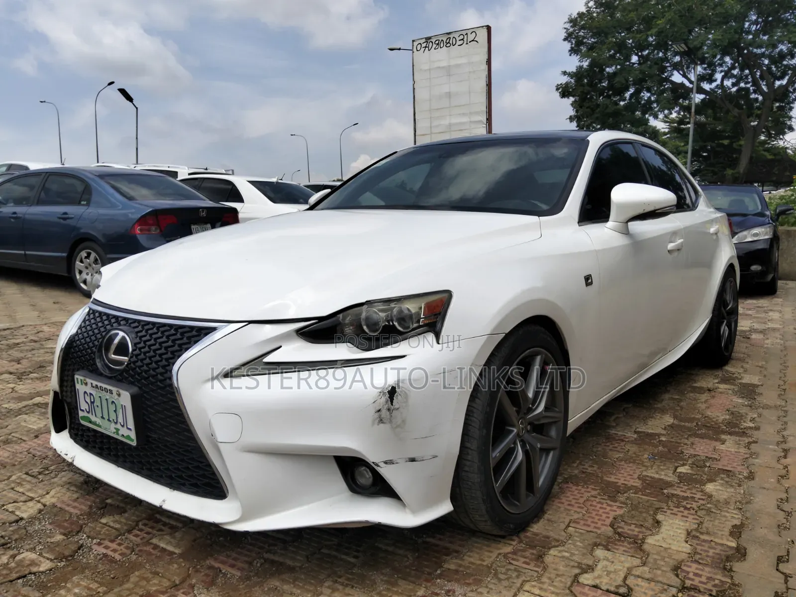 Lexus IS 2015 White
