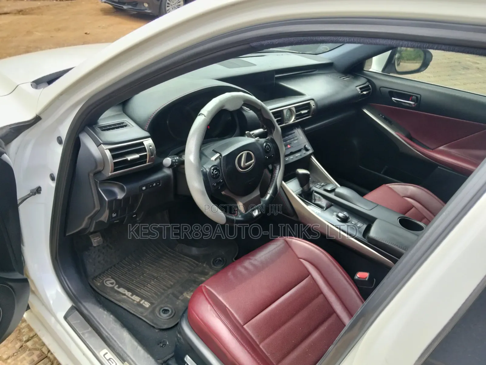 Lexus IS 2015 White