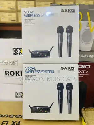 Akg Wireless Microphone System Wms40 Mini Dual Vocal Set