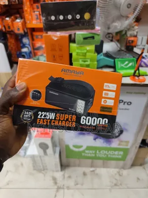 Power Your Phone Faster With Amaya 60,000mAh Power Bank
