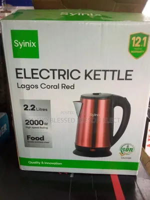 Syinix Electric Kettle Original Product