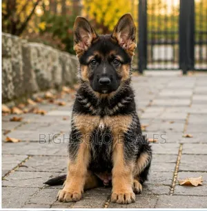 3-6 months Male Purebred German Shepherd
