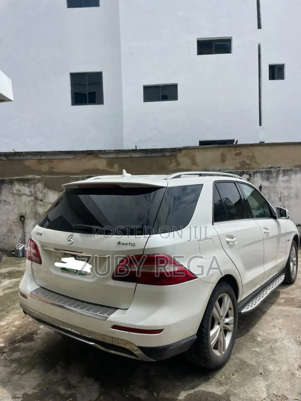 Mercedes-Benz M Class 2012 White