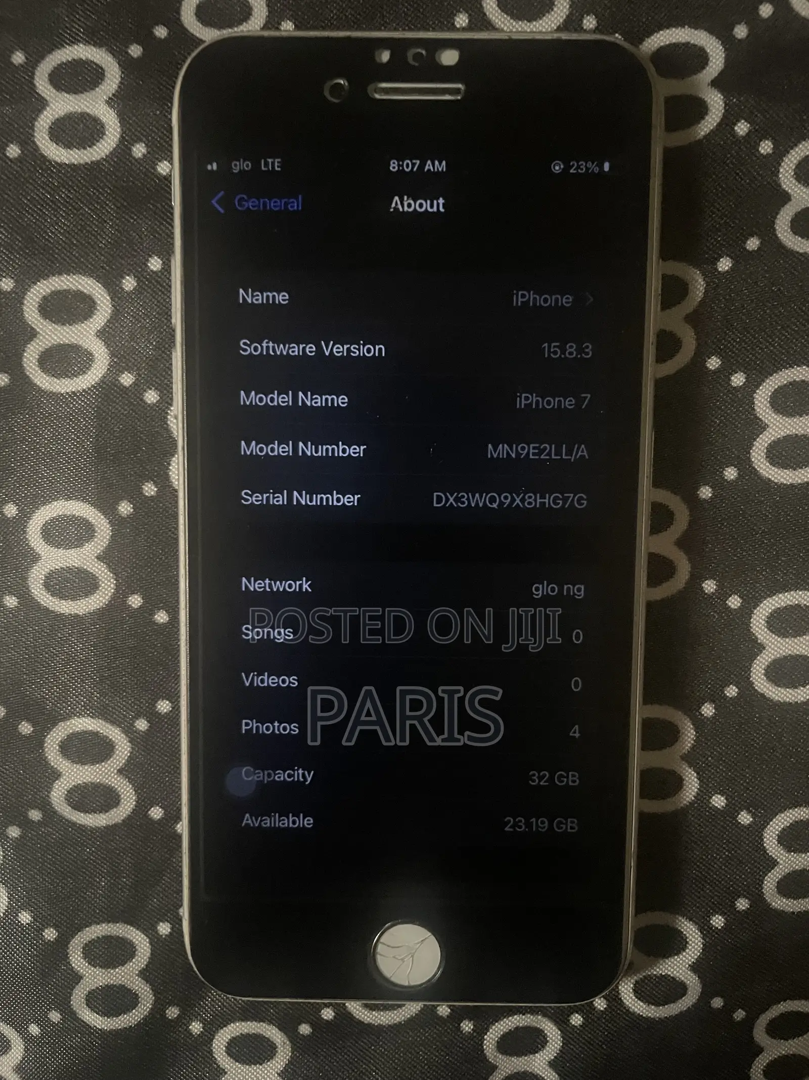 Apple iPhone 7 32 GB Silver
