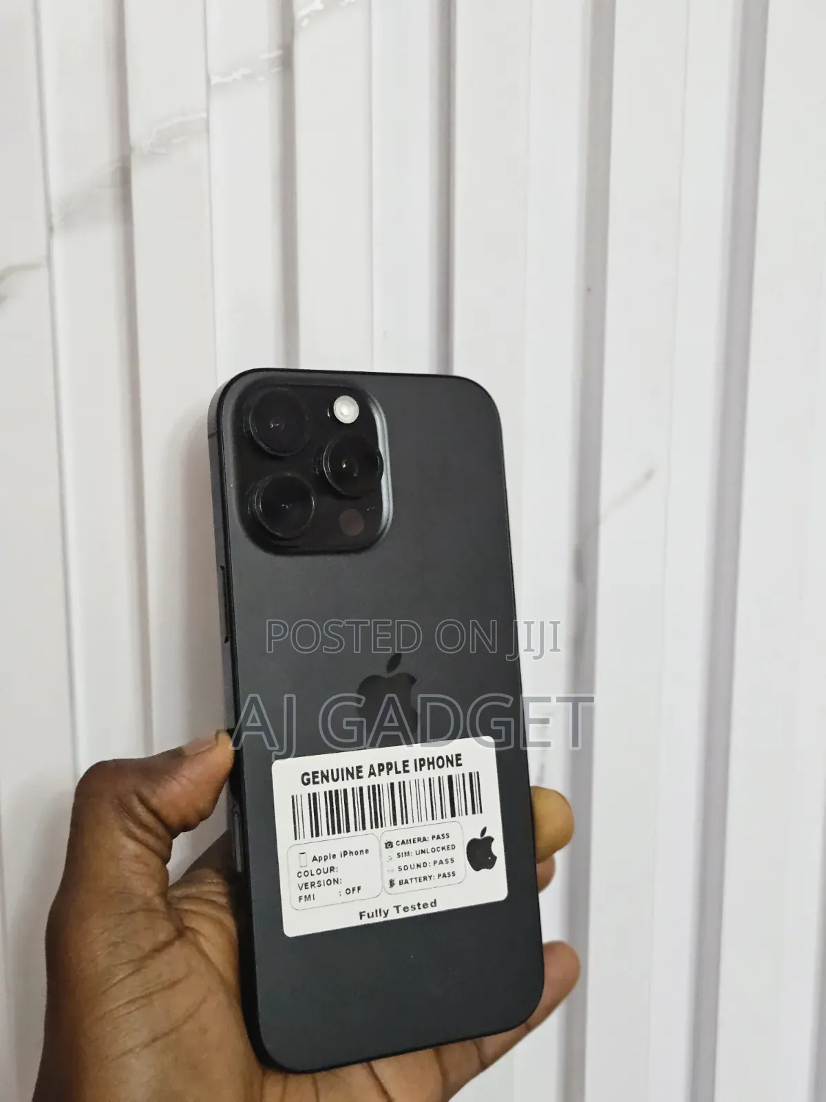 Apple iPhone 16 Pro Max 256 GB Black