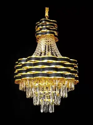 Luxury Crystal Stair Chandelier Lighting