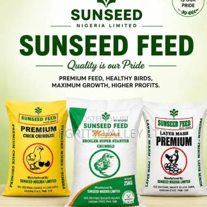 Sunseed Feeds Commercial Broiler Pre-Starter