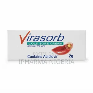 Virasorb Cold Sore Cream - Aciclovir 5% W/W (2g)